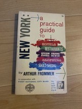 New York: A Practical Guide by Arthur Frommer 1964 (World&#39;s Fair) Paperback - £6.52 GBP