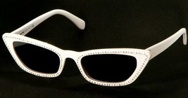 New Miu Smu 10U 142-GR0 Ivory /VIOLET Shaded Flash Lens Sunglasses 53mm - £160.32 GBP