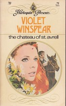 Winspear, Violet - Chateau Of St. Avrell - Harlequin Presents - # 70 - £3.90 GBP