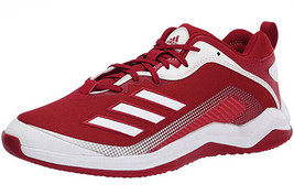 adidas Icon 6 Turf Baseball Shoes Unisex Sports Training Shoes Red NWT FV9373 - £83.44 GBP+