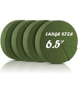 TAOPE Floral Foam, 6.5&#39;&#39; Large Dry &amp; Wet Floral Foam Bricks Round for  - $44.19 CAD