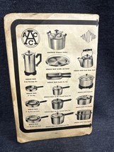 Minitmaid the Magic Cooker Book of Instructions and Recipes Vintage 9”x6” - £7.90 GBP
