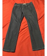 Levi’s Women’s 505 Straight Leg Jeans 12M W31 L32 Dark Wash Denim - $32.95