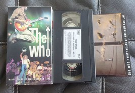 Sealed New Who, The - Thirty Years of Maximum RB Live (VHS, 1994)  MCAV-11066 - £8.18 GBP