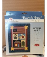 New NIP Heart &amp; Home Picture Quilt Kit - £9.49 GBP