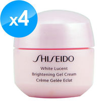 Shiseido White Lucent Brightening Gel Cream 15ml*4 = 60ml Ginza Tokyo Japan - £36.23 GBP