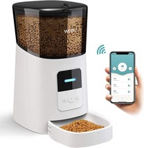 Wopet 6L Automatic Cat Feeder, Wireless Smart Pet Feeder For Cats And Dogs, - £92.68 GBP