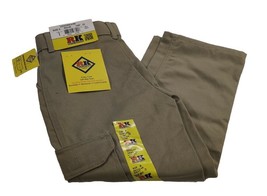 Rifle/Kaynee Size 6 Regular 23 Adjustable Waist Boys School Pants Khaki - £9.43 GBP