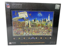 NFL Search Adventure Puzzle Houston Texans Joe Journeyman 500 Pcs 6+ 24&quot;... - £10.69 GBP