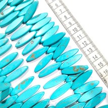 Fancy Turquoise Beads Kundan Mala Jewelry Making Raw Material To - £28.37 GBP