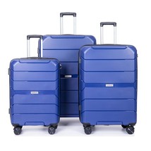 Luggage 3 Piece Set Suitcase Spinner Hardshell Lightweight Tsa Lock 20&quot;24&quot;28&quot; - $197.99