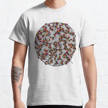  All Over The Place White Men Classic T-shirt - £13.03 GBP