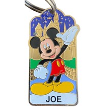 Disney Disneyland Keychain Mickey Mouse Metal Joe 1" X 2.25" - $11.71