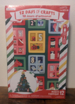 12 Days of Craft Kits Christmas Countdown Advent Calendar - Daily Crafts (New) - $10.39