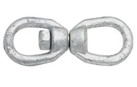 Hillman Hardware Essentials 322938 5/16&quot; 3252BC Chain Forged Swivel Galv... - €32,38 EUR