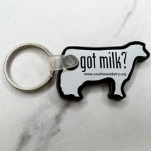 Got Milk Dairy Cow Double Sided Keychain Keyring - $6.92
