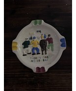 VTG Horse Ashtray &quot;There&#39;s One In Every Bar&quot; Funny Mid Century Man Cave EUC - $20.54 CAD