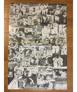 Vintage MLB Poster - BASEBALL LEGENDS HALL OF FAME PLAYERS VINTAGE KOUFA... - $952.60 MXN