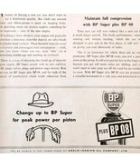 1954 BP Super Anglo Iranian Gas &amp; Oil Advertisement Autocar Automobilia ... - €34,73 EUR