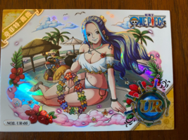 One Piece Anime Collectable Trading Card UR Insert princess VIVI Refractor Card - £5.50 GBP