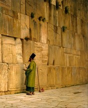 Giclee Oil Painting Jean-Le Gerome The Wailing Wall Fine - $8.59+