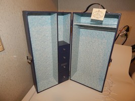 Franklin Mint Princess Diana Wardrobe Trunk Case~ 4 Drawers Shelf &amp; Original Tag - £77.62 GBP