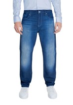 Armani Exchange Men Trousers - 38 L32 Blue Designer Fashion Pants 2025 New - $2,300.65 MXN