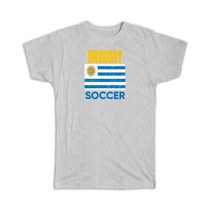 Uruguay : Gift T-Shirt Distressed Flag Soccer Football Team Uruguayan Country - £19.73 GBP
