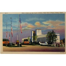 Vintage Postcard, Hall of State and the Court of Honor, State Fair Texas, Dallas - £7.85 GBP
