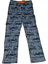 Realtree Fishing Camouflage  Pajama PJ Lounge Pants Mens Size M Grey Blue New - £7.86 GBP