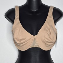 Le Mystere Bra Womens 34G Underwire Full Fit 2217 Camille Moulded Natura... - $24.99