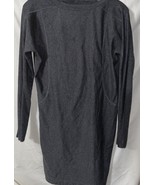Women&#39;s ATHLETA Dress Size XS Dark Gray RN 54023 Long Sleeves Soft &amp; Fitted - $491.21 MXN