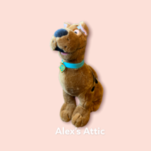 Cartoon Network Scooby Doo 11&quot; Plush Dog 1998 pre-owned - £9.38 GBP