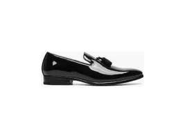 Stacy Adams Phoenix Tassel Slip On Tuxido Shoes Black Patent Leather 21011-004 image 7