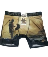 Star Wars THE MANDALORIAN Boxer Briefs Mens Size XL Crazy Boxer - £6.66 GBP