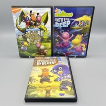 Lot of 3 DVD The Backyardigans Mighty Knights, Into the Deep, Elephant Drop - £15.52 GBP