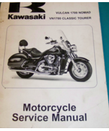 2009 Kawasaki Vulcan 1700 Nomad VN1700 Classic Tourer Service Shop Manua... - $91.56