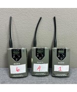 Lot of 3 Sony WRT-805B UHF Synthesized Transmitters Powers On - £77.86 GBP