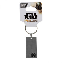 Star Wars Mando Armor Metallic Keychain Grey - £10.14 GBP