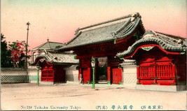 Vtg Postcard 1910s Tokyo Japan - Teikoku University - Unused Tinted UNP - £32.76 GBP