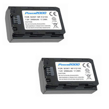 2X NP-FZ100 Batteries For Sony Alpha a7R Iii, A9, A9B, ILCE-7RM3, ILCE9, ILCE9B, - £49.36 GBP