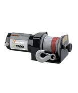 KEEPER KT2000 12V Electric Winch, 2,000 lb. Capacity, Wire Rope with Hoo... - $199.98 CAD