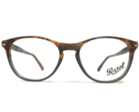 Persol Eyeglasses Frames 3115-V Fuoco e Ardesia 9034 Tortoise Gray 52-18... - $111.98