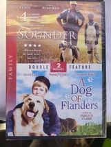 Double Feature 2 Movies :Sounder/A Dog Of Flanders Dvd New Y Fold Sealed - £4.72 GBP