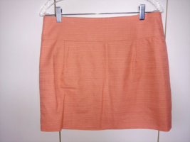 J. Crew Ladies Melon COTTON/LINED Pencil MINI-SKIRT-6-NWOT-CUTE - £13.34 GBP