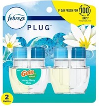 Febreze Odor-Fighting Fade Defy Plug Air Freshener (2) of 0.87 fl oz Refills - £13.89 GBP