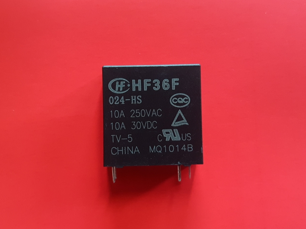 HF36F, 024-HS, 24VDC Relay, HONGFA Brand New!!