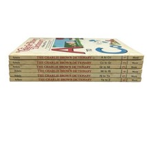 The Charlie Brown Dictionary 6 Volume Set of Children&#39;s Books Peanuts 1973 Vntge - £18.64 GBP
