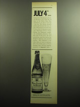 1958 Wurzburger Hofbrau Beer Ad - July 4th 1643 - $18.49