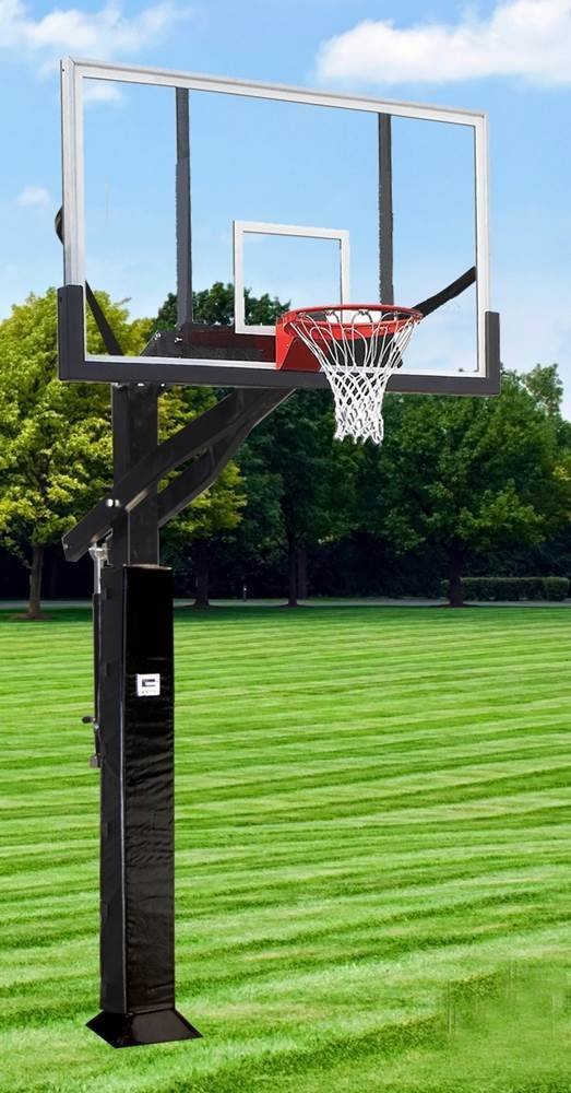 Gared All Pro Jam Basketball System with Collegiate Rim (Acrylic ...